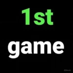 1st game