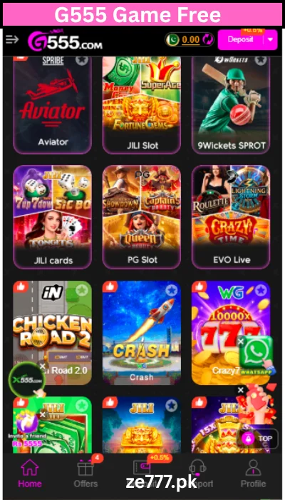 G555 is the best Pakistani Earning Game